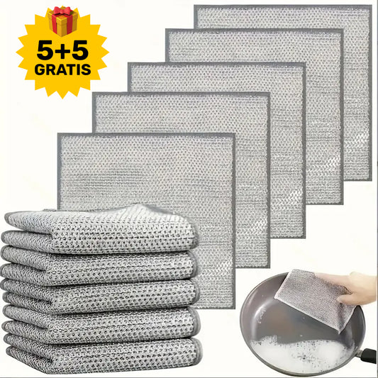 Set Lavete din Sarma Abraziva Pentru Curatarea Vaselor